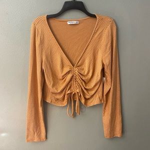 Super Soft Gathered Crop Top